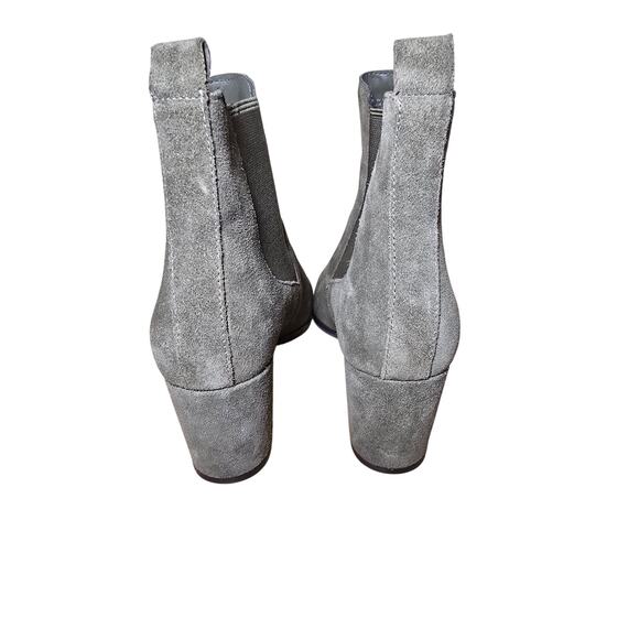 Michael Kors Ella Suede Chelsea Boot Olive Pull On Excellent 6 M - Picture 5 of 7